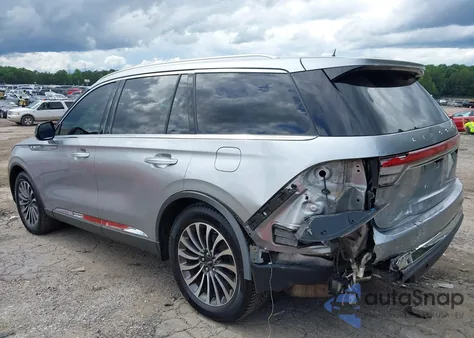 2020 Lincoln Aviator Reserve из США, поврежденный, VIN 5LM5J7XC7LGL15541